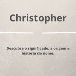 significado do nome Christopher