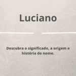 significado do nome Luciano