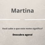 significado do nome Martina