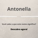 significado do nome Antonella