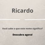 significado do nome Ricardo