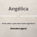 significado do nome Angélica