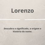 significado do nome Lorenzo