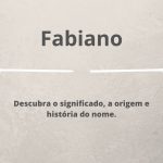 significado do nome Fabiano