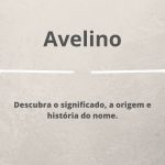 significado do nome Avelino