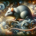 A symbolic and thought-provoking representation of dreaming about a grey rat, capturing the themes of fear, adaptability, and hidden aspects of the ps