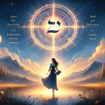 A symbolic representation of the name Elisa, inspired by its Hebrew origin and meanings. The image features a serene landscape, embodying tranquility