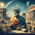 An artistic interpretation of the name Thales, inspired by its Greek origins and the legacy of Thales of Miletus. The image features an ancient Greek