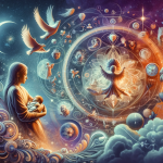 The image is a visual representation of the text ‘Interpreting Dreams What Does It Mean to Have a Baby in Your Arms ‘. It depicts a symbolic and emot